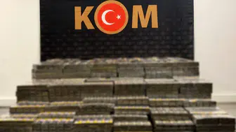 Mardin'de kaçakçılık operasyonu : 11 bin 780 paket kaçak sigara yakalandı