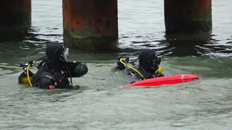 Samsun'da kayıp kadın için denizde çalışmalar başlatıldı