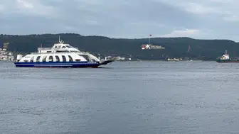 Çanakkale'de bazı feribot seferleri iptal edildi