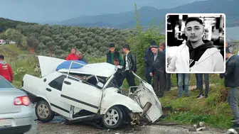 Manisa'da kazada ağır yaralanan 19 yaşındaki Muharrem Yasin Şimşek yaşamını yitirdi