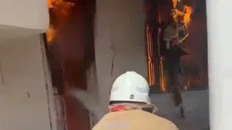 Hatay Reyhanlı’da müstakil evde yangın çıktı