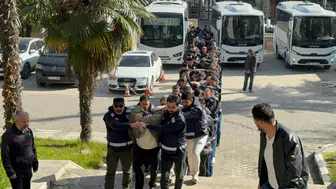 Samsun merkezli suç örgütü operasyonunda 25 kişi gözaltına alındı