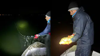 Eğirdir Gölü'nde denetim : Bin 200 metre kaçak ağ ele geçirildi