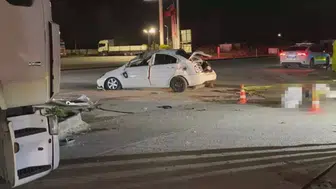 Ankara'da kontrolden çıkan araç dehşet saçtı : Tır şoförü hayatını kaybetti