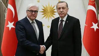 Cumhurbaşkanı Erdoğan, Almanya Cumhurbaşkanı Steinmeier ile görüştü