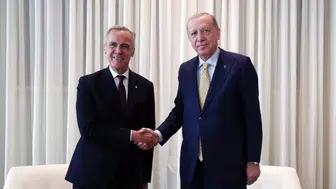 Cumhurbaşkanı Erdoğan, Kanada Başbakanı Carney ile görüştü