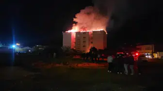 Nazilli Fen Lisesi yurdunda yangın çıktı : 46 öğrenci tahliye edildi