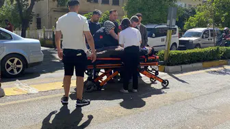 Aydın'da motosiklet kazası : 1 yaralı