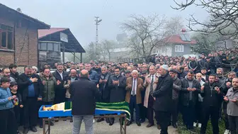 Zonguldak'ta balçığa saplanıp hayatını kaybeden çocuk defnedildi