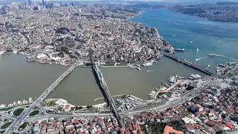 İstanbul'da yağışların ardından Haliç kahverengiye döndü : Uzmanlar uyardı