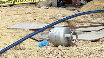 Kastamonu'da inşaatta başına mutfak tüpü düşen 43 yaşındaki işçi öldü