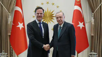 Cumhurbaşkanı Erdoğan, NATO Genel Sekreteri Rutte ile bi araya geldi