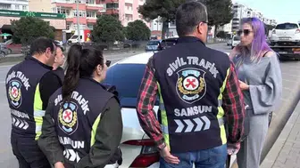 Samsun'da korsan taksici yakayı ele verdi
