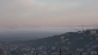 İstanbul Boğazı’nda yoğun sis etkili oldu