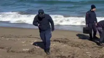 Karasu'da İHA benzeri şüpheli cisim SAS Timi tarafından imha edildi