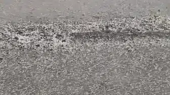 Elazığ Karakoçan'da dolu yağışı etkili oldu