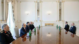 Cumhurbaşkanı Aliyev, Bakan Çiftçi'yi kabul etti