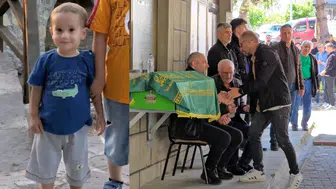 Karabük'te trafik kazasında hayatını kaybeden minik Aybars son yolculuğuna uğurlandı