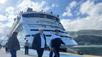 'Astoria Grande' kruvaziyeri Amasra'da