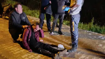 İnegöl’de arazi kavgası kanlı bitti : Baltalı sopalı saldırıda 4 yaralı