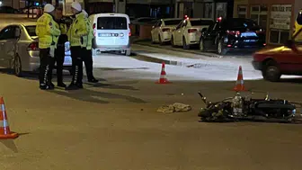 Çorum’da otomobil ile motosiklet çarpıştı : Genç sürücü ağır yaralı