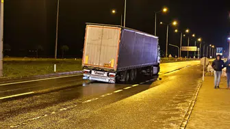 Edirne'de zincirleme kazada 1 kişi yaralandı