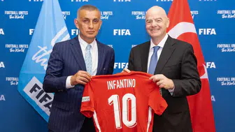 FIFA Başkanı Infantino : Tebrikler Türkiye, yakında görüşmek üzere