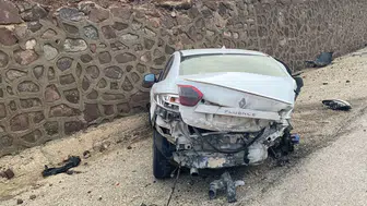 Malatya'da otomobil sulama kanalına uçtu : 1 yaralı