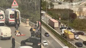 İstanbul Kartal'da otomobil ile motosiklet çapıştı : 1 sürücü yaralandı