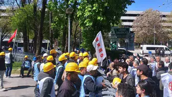 Ankara'daki maden işçileri eyleminde 10 polis yaralandı