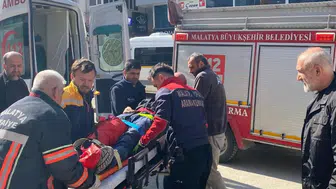 Malatya'da bir işçi asansör boşluğuna düşüp yaralandı