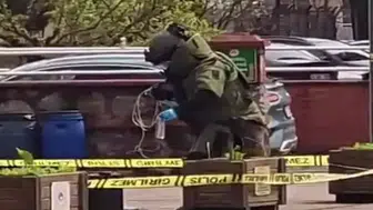 Bartın Valiliği karşısında panik anları : 'Elimde bomba var' diye bağırdı, ortalık karıştı!