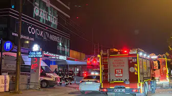 Kocaeli çocuk tıp merkezinde yangın