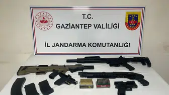 Gaziantep'te silah operasyonu : 23 ruhsatsız silah ele geçirildi, 19 gözaltı