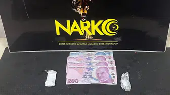 Düzce'de uyuşturucu operasyonu : 1 tutuklu