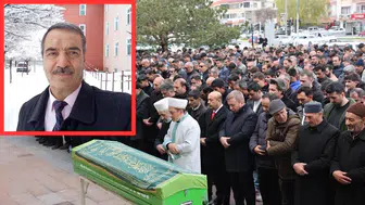 Erzincan'da sevilen okul müdürü son yolculuğuna uğurlandı