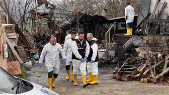 Samsun'da muz deposunda yangın çıktı