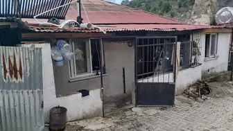 Kahramanmaraş'ta ev yangını : İtfaiye ekipleri müdahale etti