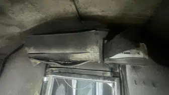 İskenderun'da konteyner kentte korkutan yangın : 2 kişi hastaneye kaldırıldı