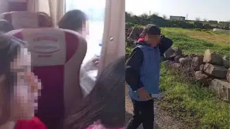 Şırnak'ta akraba kavgasında öğrenci servisi hedef oldu