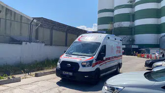 Kocaeli'de iş kazası : Bir işçi 12. kattan düşerek ağır yaralandı