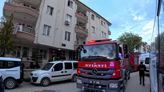 Aksaray'da evinde çıkan yangını söndürmek isteyen yaşlı kadın yanarak can verdi