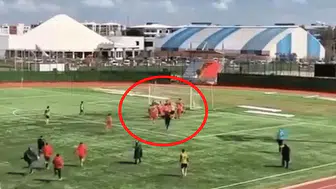 Mardin'de amatör maçta rakibini darbeden futbolcu tutuklandı