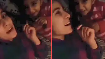 Gülistan Doku'nun yeğeniyle şarkı söylediği görüntüler ortaya çıktı