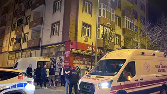 Tekirdağ Çorlu'da taksi yayaya yol vermediği için yaya sinir küpüne döndü