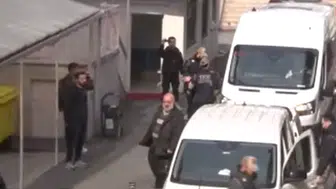Polise saldırı operasyonunda şüpheliler adliyeye sevk edildi
