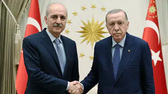 Cumhurbaşkanı Erdoğan, TBMM Başkanı Kurtulmuş ile görüştü