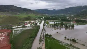 Tokat'ta taşkın : Tarım arazileri göle döndü