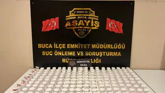 İzmir'de uyuşturucu operasyonu : 10 bin 854 sentetik hap ele geçirildi