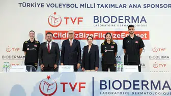 TVF ve Bioderma ana sponsorluk sözleşmesi imzaladı : 2026 VNL ve Avrupa Şampiyonası öncesi dev destek